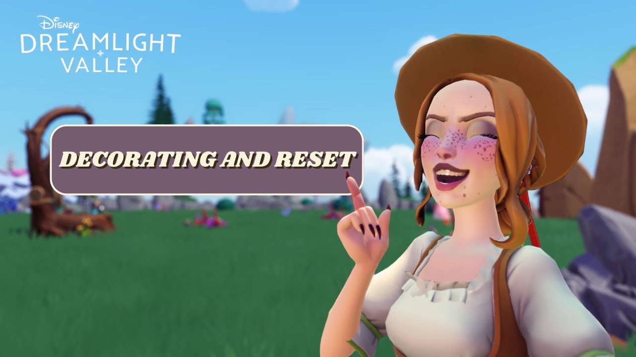 Decorating and Weekly Reset - Disney Dreamlight Valley