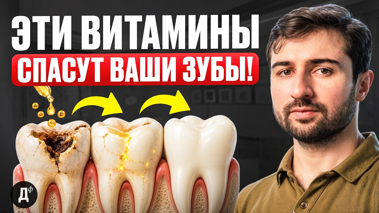 These VITAMINS will SAVE even the MOST damaged TEETH! (start today)