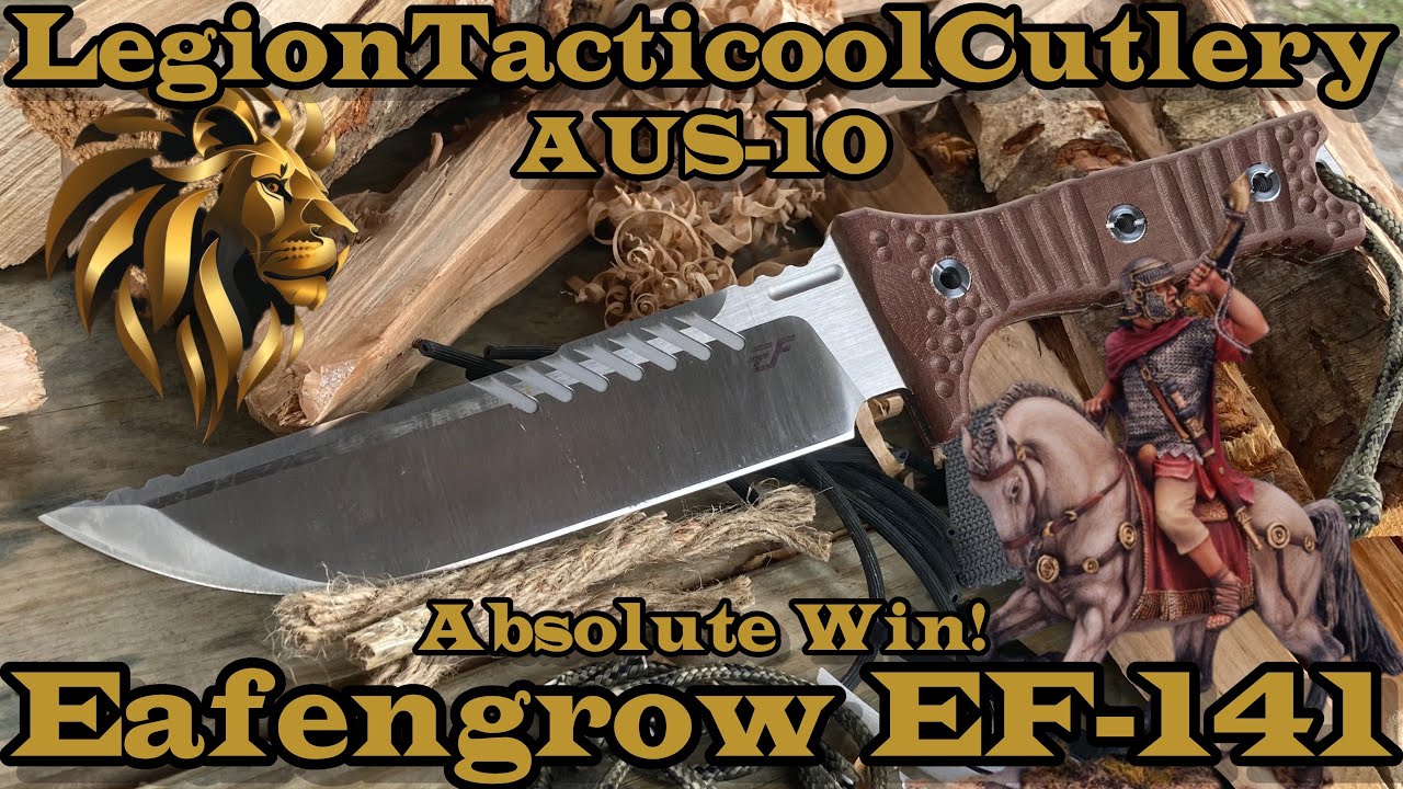Eafengrow EF-141 Combat/Utility knife in a AUS10 steel
