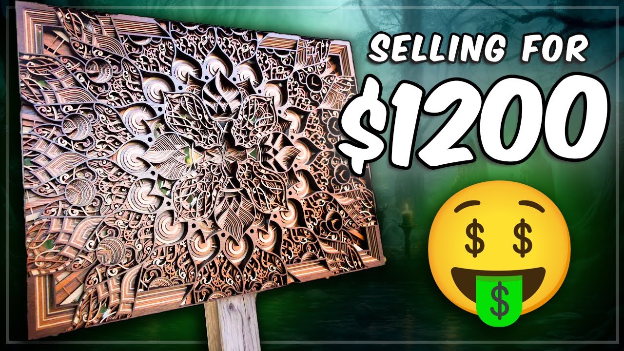 3 LASER CUT products selling for BIG PRICES on Etsy!