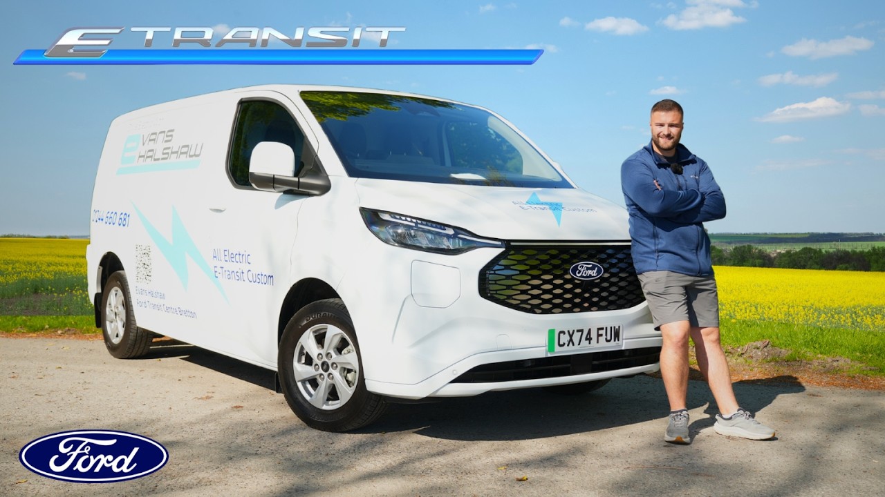 Is This The Best Electric Van of 2025? | Ford E-Transit Custom Review