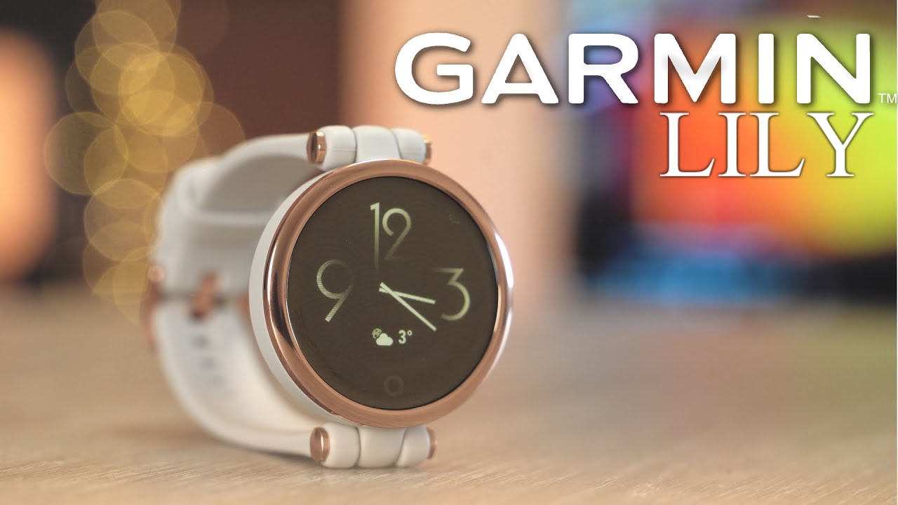 Smartwatch für Damen 2021 Garmin Lily Test Review