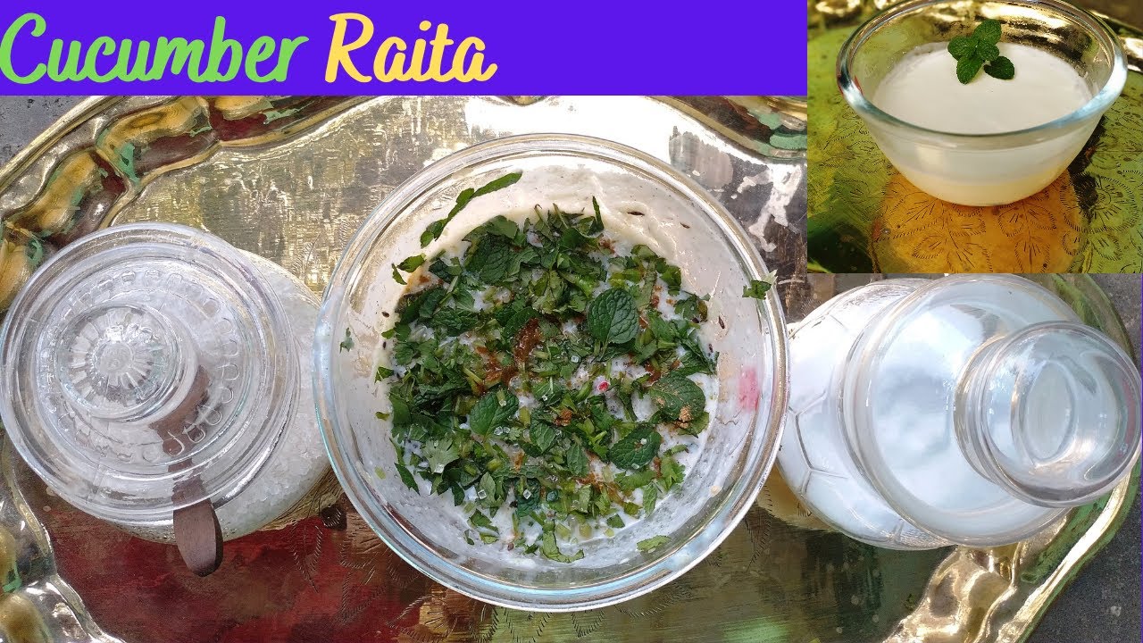 How to make Cucumber Raita | Kheera Raita Recipe - Archimit Recipe mart