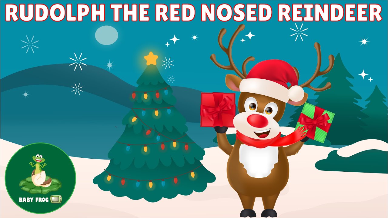🎅 Rudolph the Red-Nosed Reindeer | Fun Christmas Song for Kids 🎄 | Sing & Dance Along!