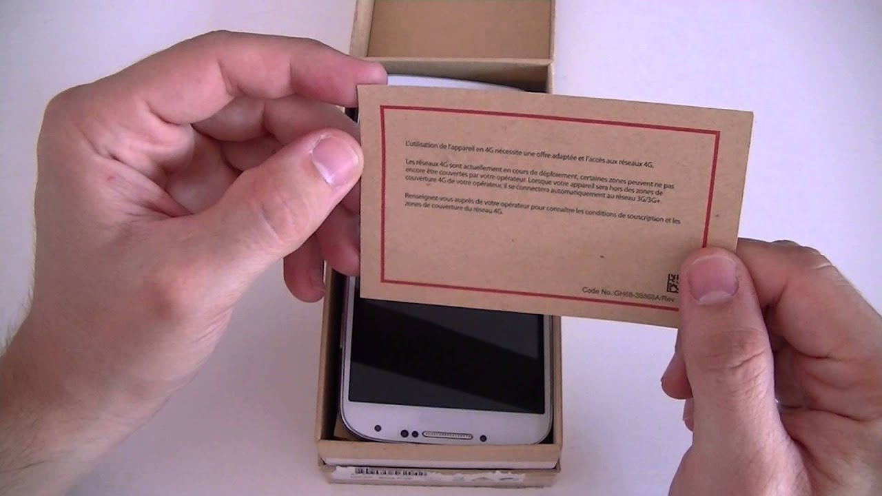 Samsung Galaxy S4 - déballage | par Top-For-Phone.fr