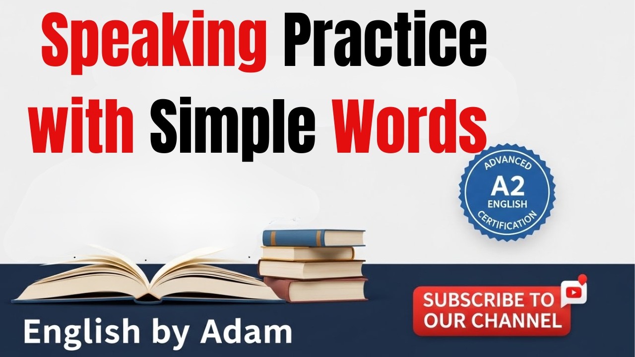 English Speaking Practice with Simple Words   | Learn English Easily