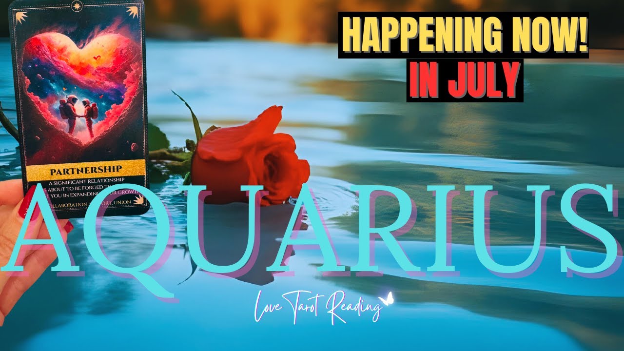 ❤️ AQUARIUS THIS WILL HAPPEN OUT OF THE BLUE! A CLOSER LOOK #aquarius #aquariustarot #soulmate #love