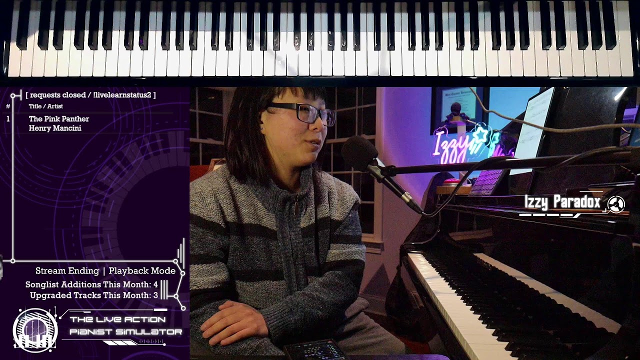 [live action pianist simulator] • what if a pianist was a game • !howtoplay