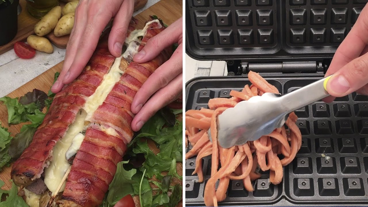Hot Dog Waffles 🍳 Mozzarella Fondue 🧀Scalloped Potatoes🥔 These Recipes Will Warm You Up🥶