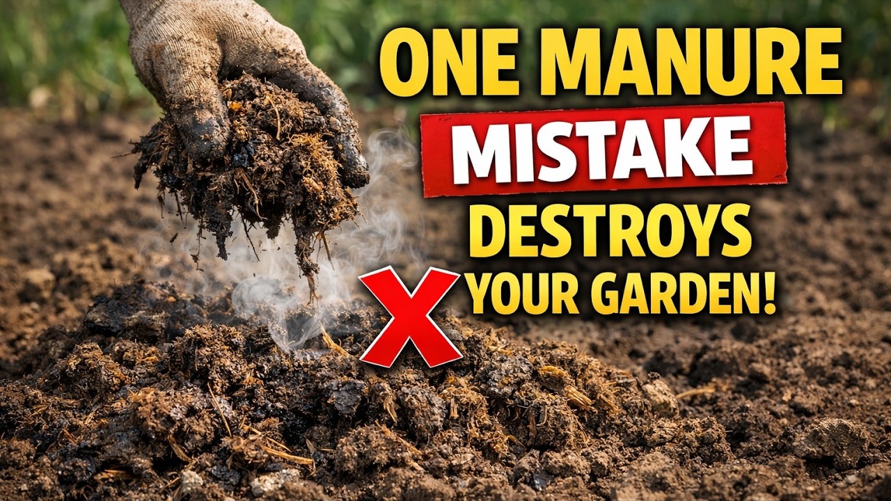 Катастрофа с навозом! Совершаете ли вы эти 5 ошибок, губительных для вашего сада?