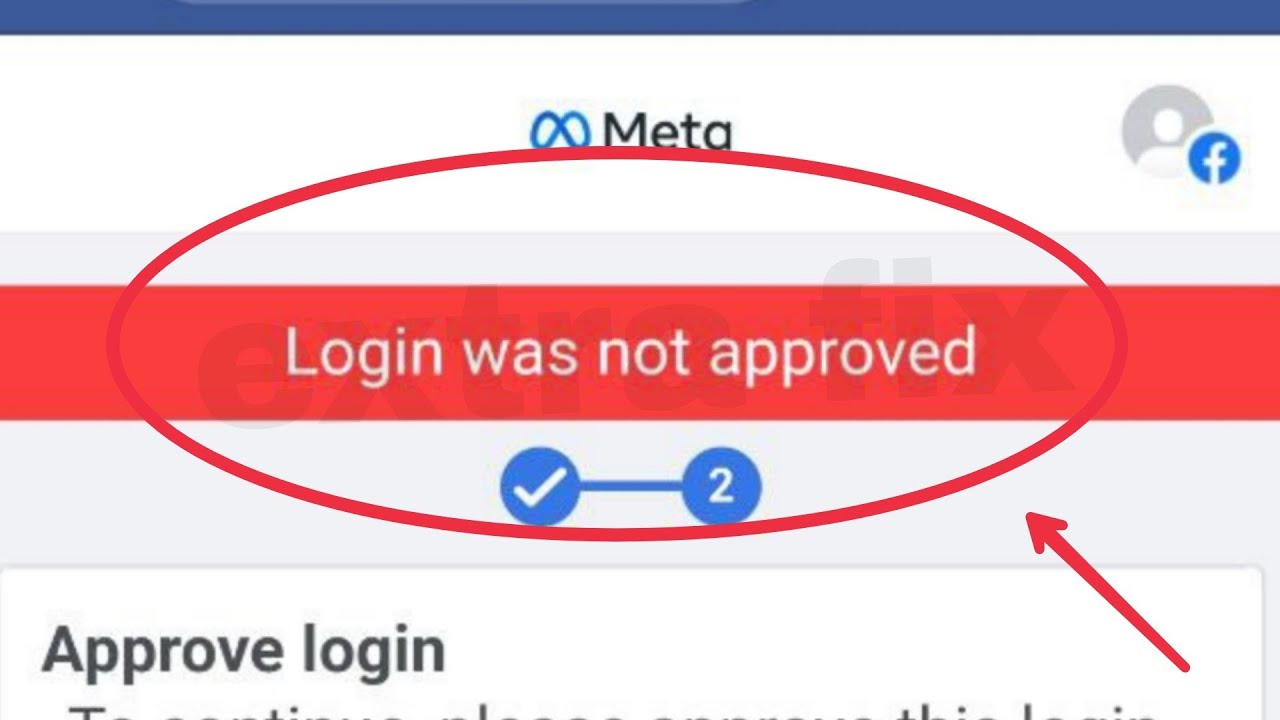 Facebook Fix Login was not approved Problem Solve