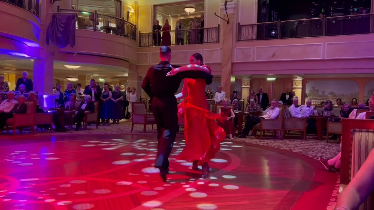 Dancing on Queen Victoria Paso Doble