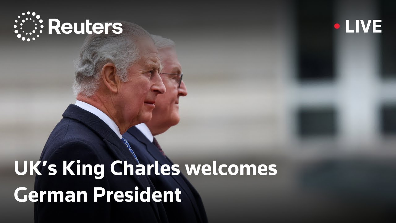 LIVE: UK’s King and Queen welcome German President at Windsor Castle