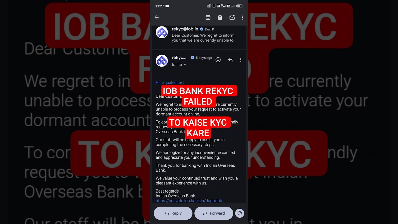 IOB Bank Re-KYC Update Online 2026 | Indian Overseas Bank KYC Update Step by Step - Cool Jankari