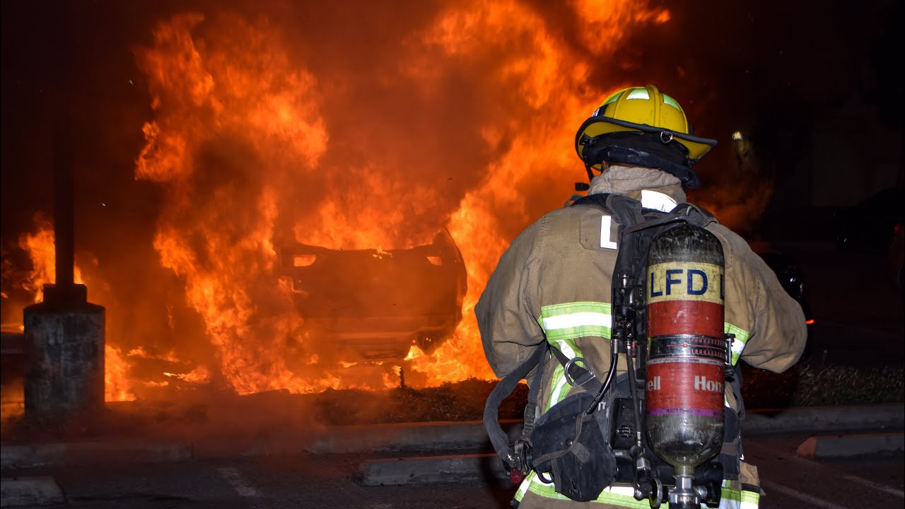 LAFD Engine 57: Triple Auto Fire
