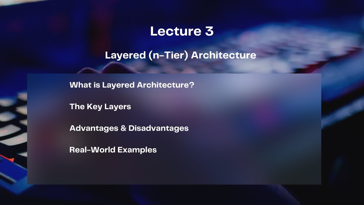 Layered (n-Tier) Architecture &ndash; How It Works&ndash; Real-World Examples Explained