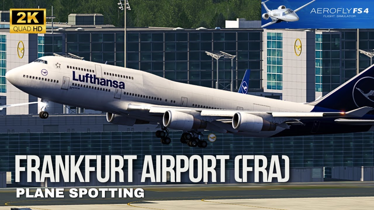 Aerofly FS 4 | TAKEOFF & LANDINGS |✈️ Plane Spotting Experience at Frankfurt (FRA)