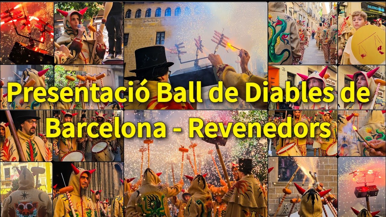 Presentació Ball de Diables de Barcelona - Revenedors