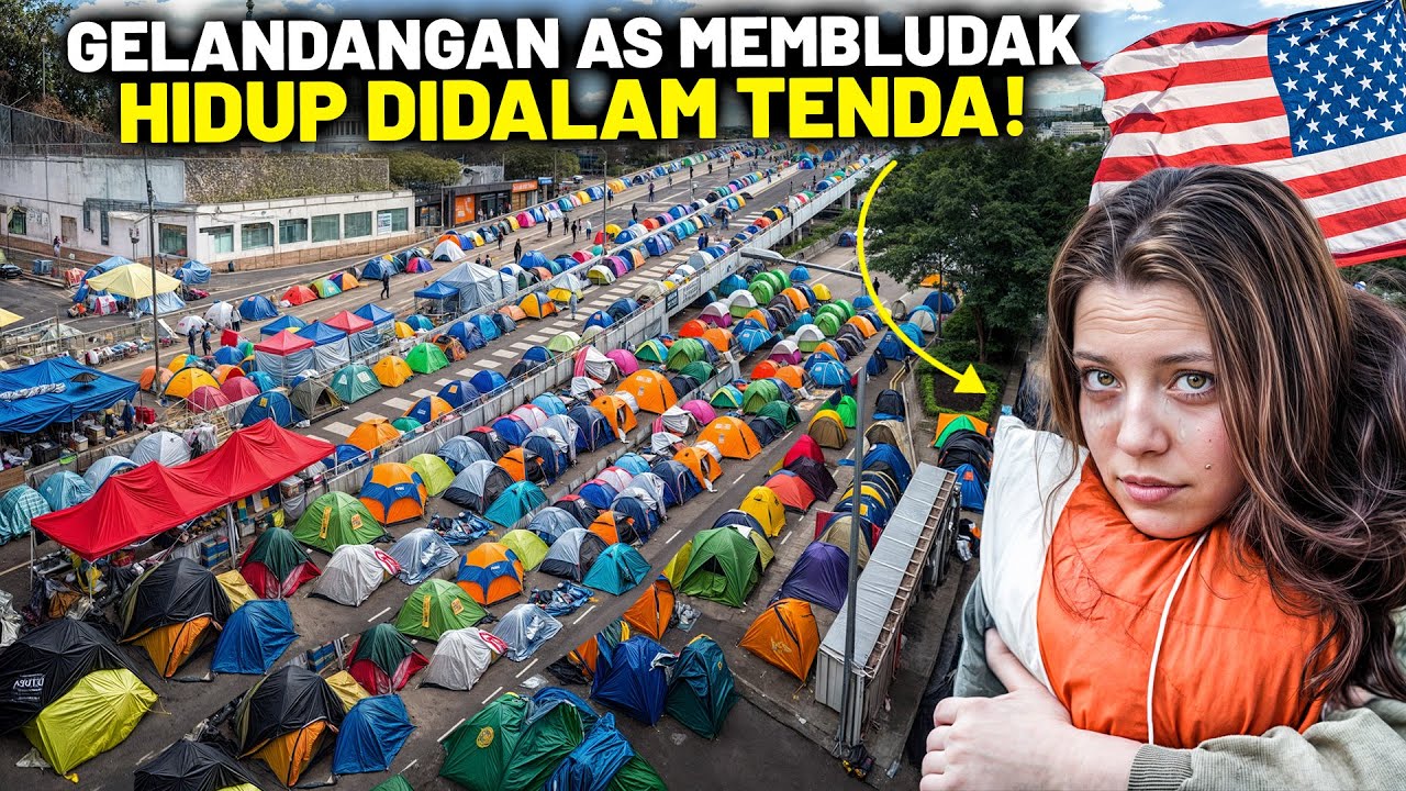 Gelandangan Amerika Makin Banyak dan Tak Terkontrol! Kota² Besar New York Dengan Tunawisma Terbanyak