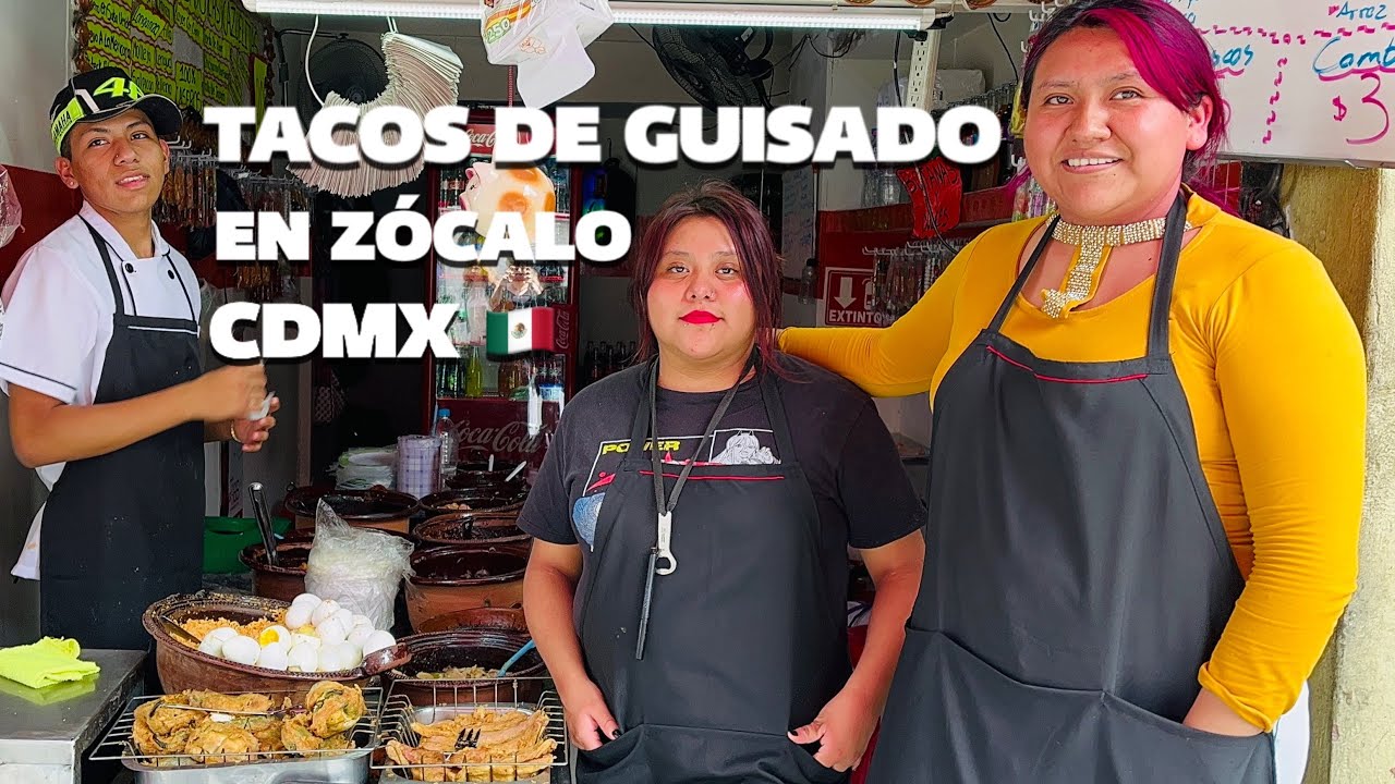 TACOS DE GUISADO LAS CAZUELITAS - Zócalo CDMX🇲🇽