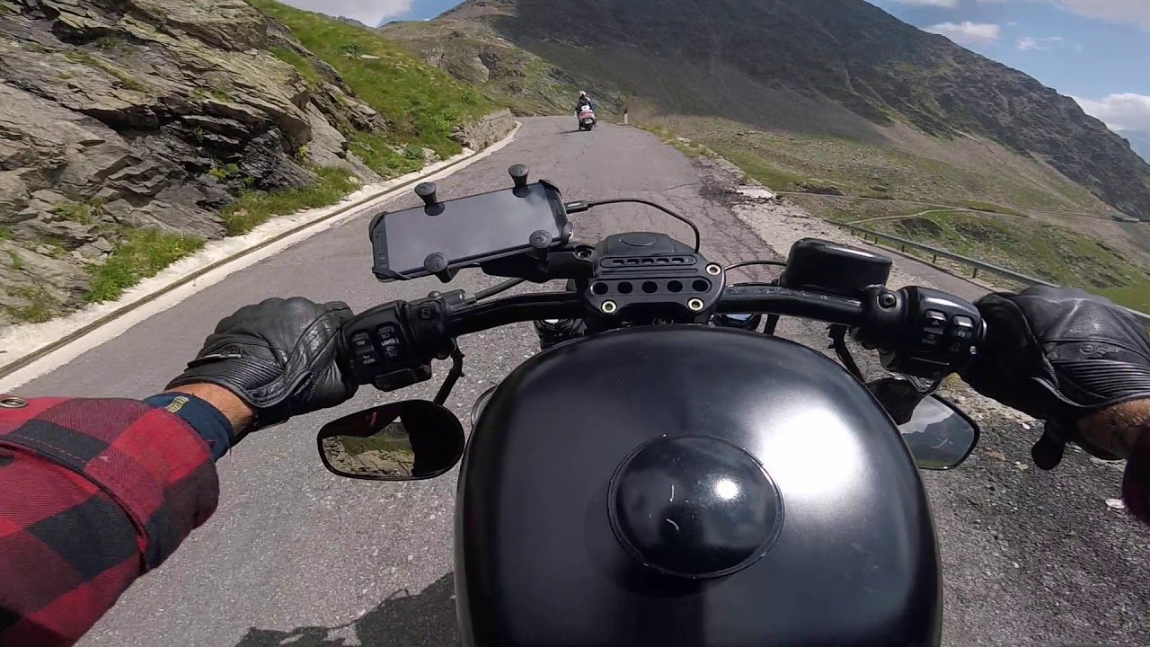 Harley Davidson Sportster Passo di Gavia Italy