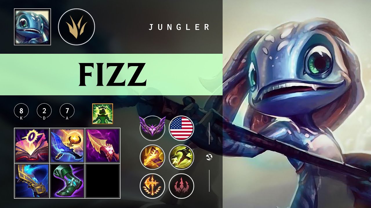 Fizz Jungle vs Diana - NA Master Patch 26.01