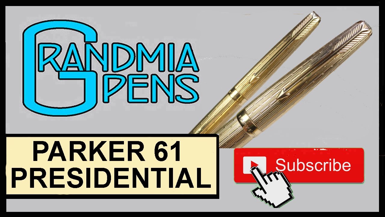 PARKER 61 PRESIDENTIAL PEN SET