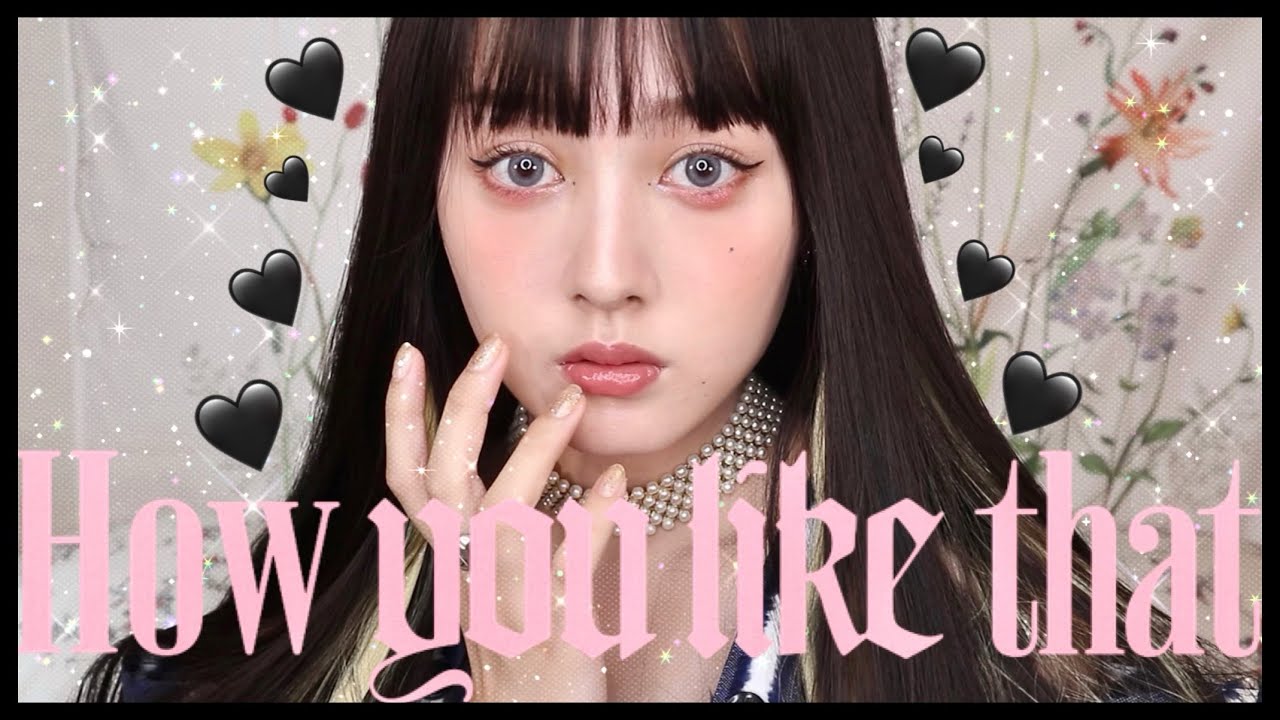 【世界観メイク】BLACKPINK『How You Like That』🖤🤍 INSPIRED MAKE UP