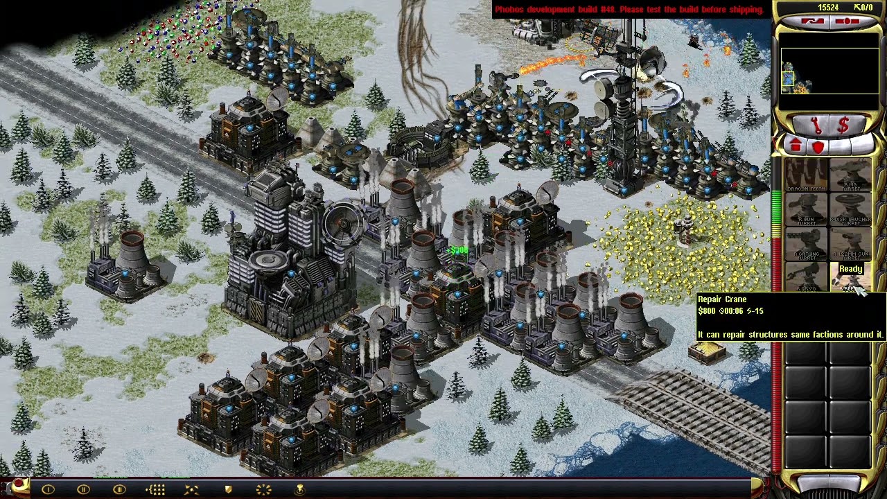 Red Alert 2: Yuri's Revenge - Red Line mod Multiplayer (CnCNet Online)