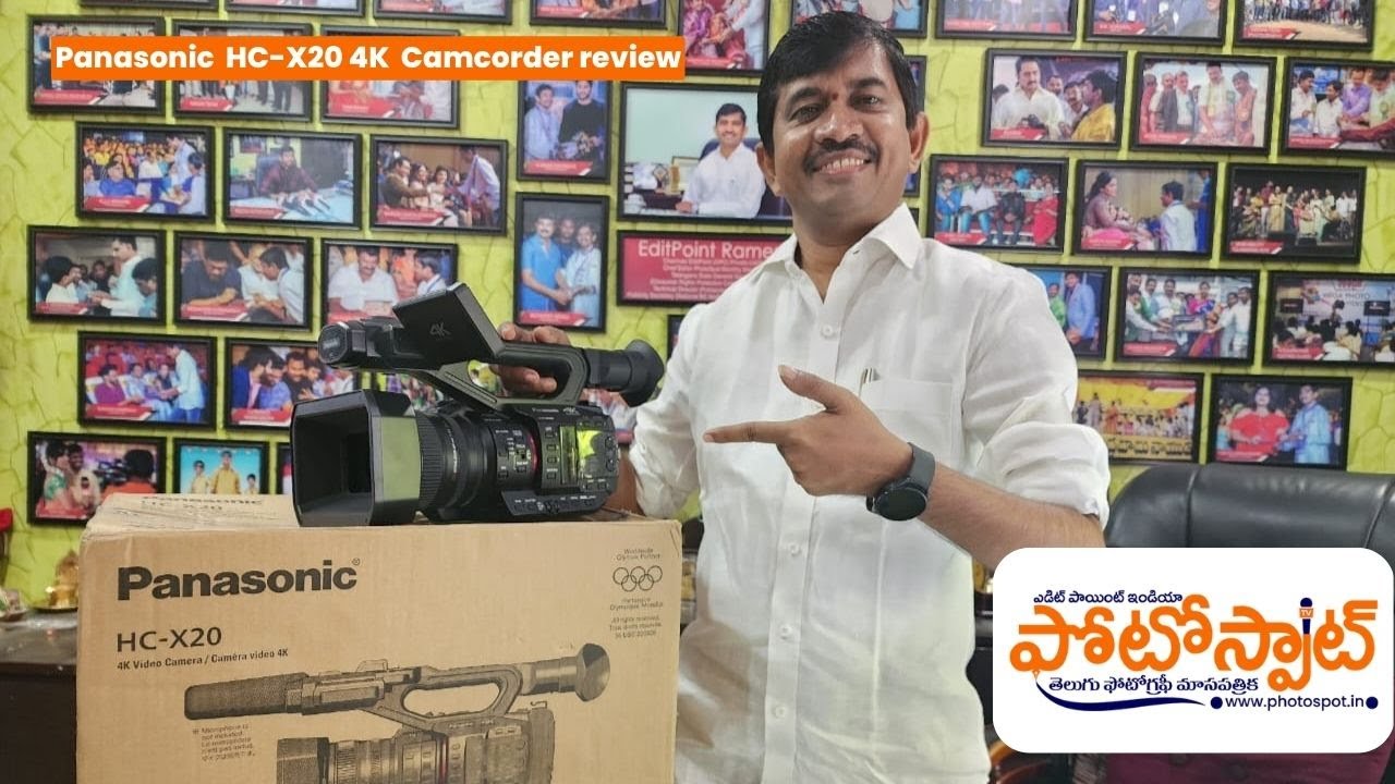 Panasonic AG-X2ED & AG-X20ED || EditPoint India PhotoSpot ||