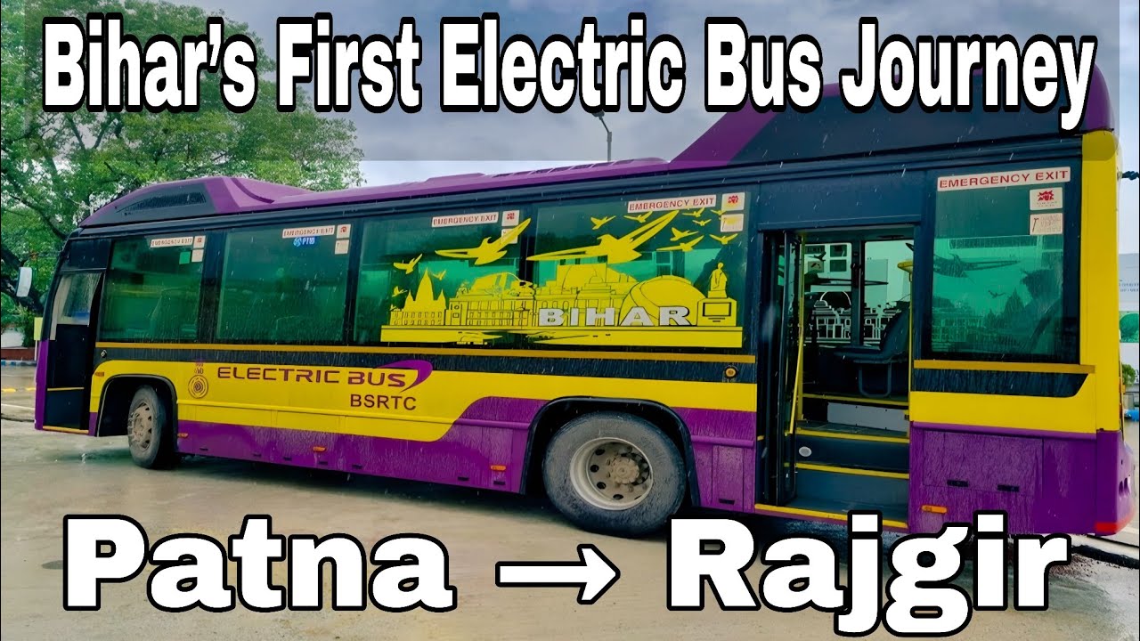 Patna to Rajgir by Electric Bus ⚡ | Bihar&rsquo;s First E-Bus Route | Full Travel Vlog | Urban Yatri