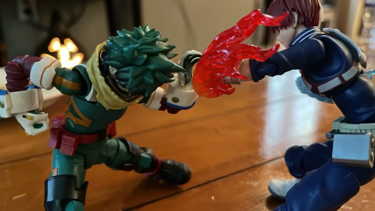 Mha shoto vs Izuku stop motion