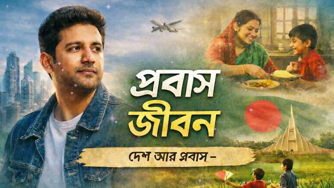 প্রবাস জীবন | Probash Jibon | দূর দেশে থেকেও মনে বাংলাদেশ 🇧🇩 | Emotional Bangla Song 2026