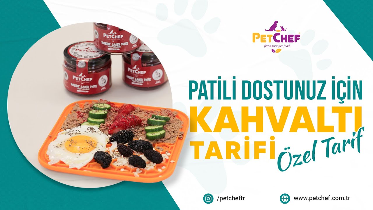 🐾 Rafet Şef’ten Patili Dostlara Tavşan Ciğer Pateli Kahvaltı Tarifi! 🍃