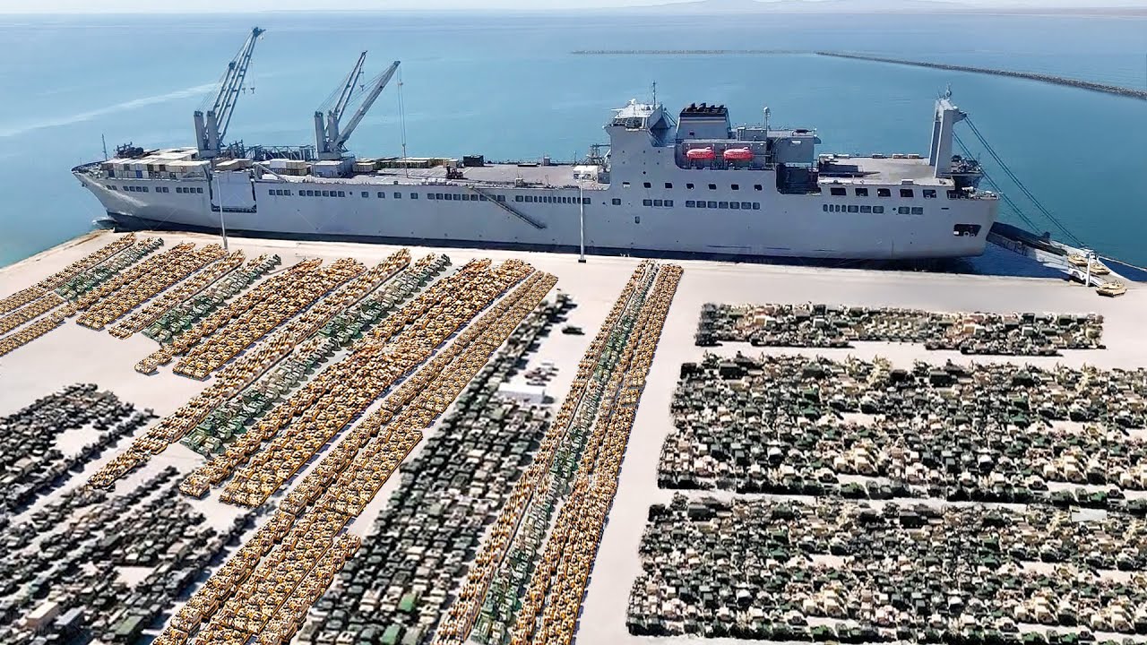 How US Unloading Billion $ Worth of Military Hardware in the Middle East