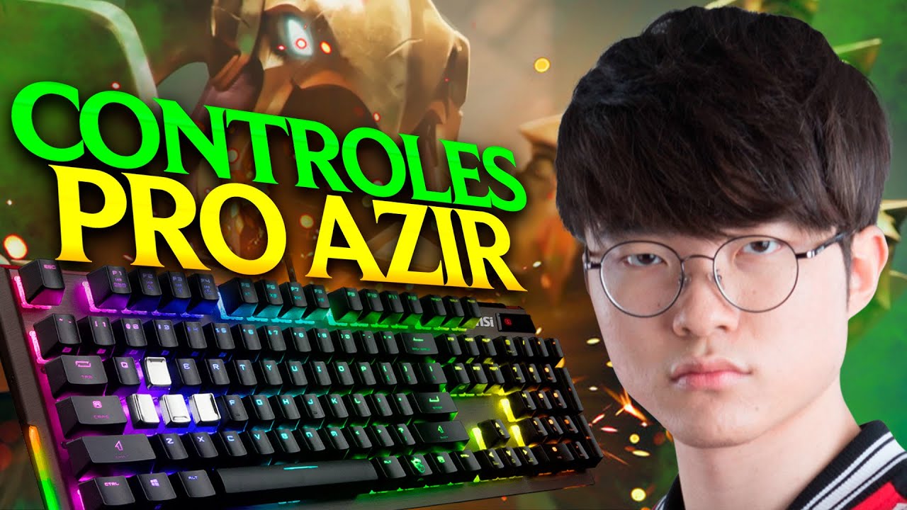 💥CONTROLES PRO AZIR💥 Configuracion para jugar azir como un profesional🤫