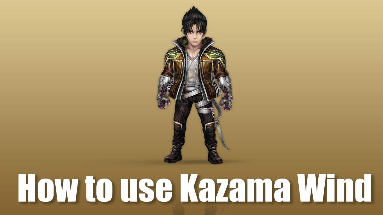 วิธีใช้คาซามะ จินลม | Kazama Jin/Kai (Wind)