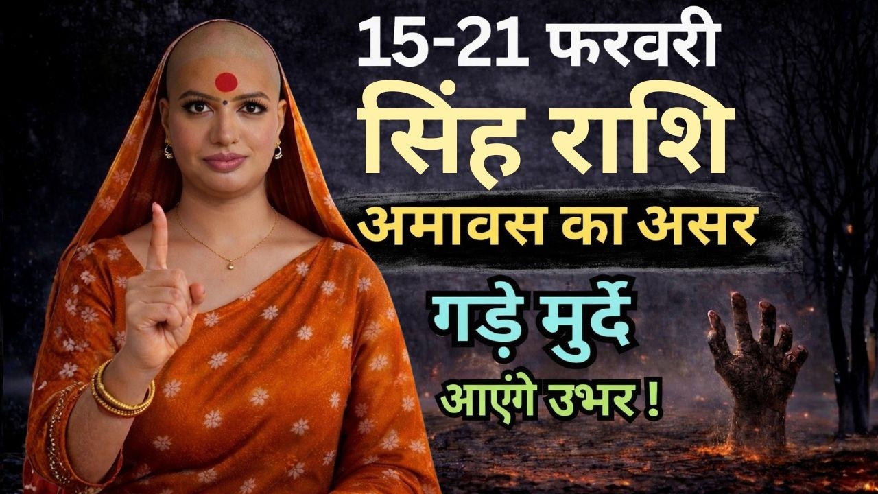 सिंह 15-21 फरवरी राशिफल 2026 | फरवरी राशिफल | सिंह राशिफल | Singh rashifal | February rashifal