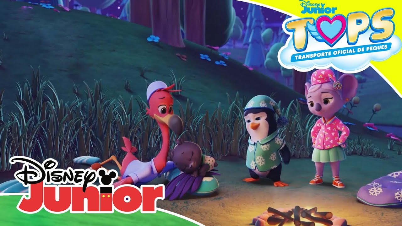 T.O.P.S. Transporte Oficial de Peques: Acampada nocturna | Disney Junior Oficial