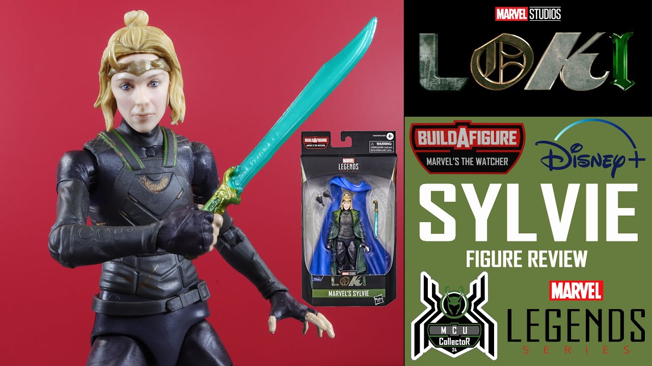 Marvel Legends SYLVIE Lady LOKI Disney+ TVA The Watcher BAF Wave Figure Review