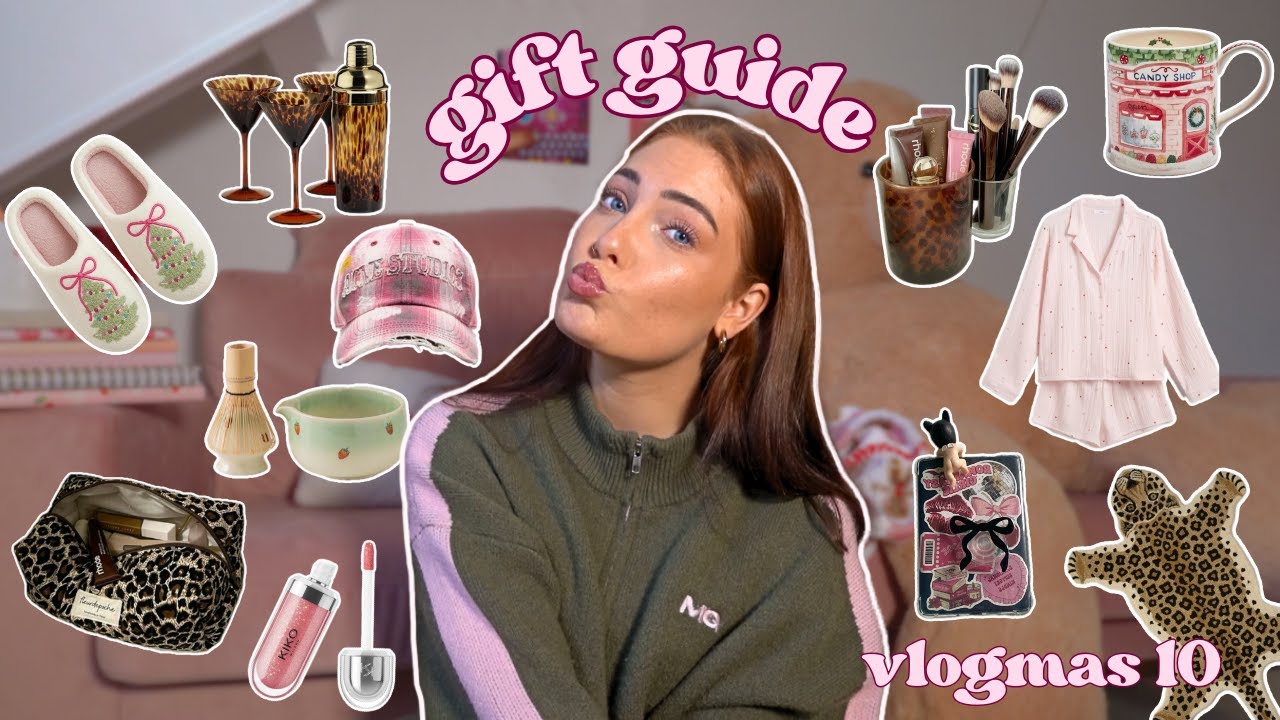 the only gift guide you need !! ☃️ vlogmas 10 || Noa Quist