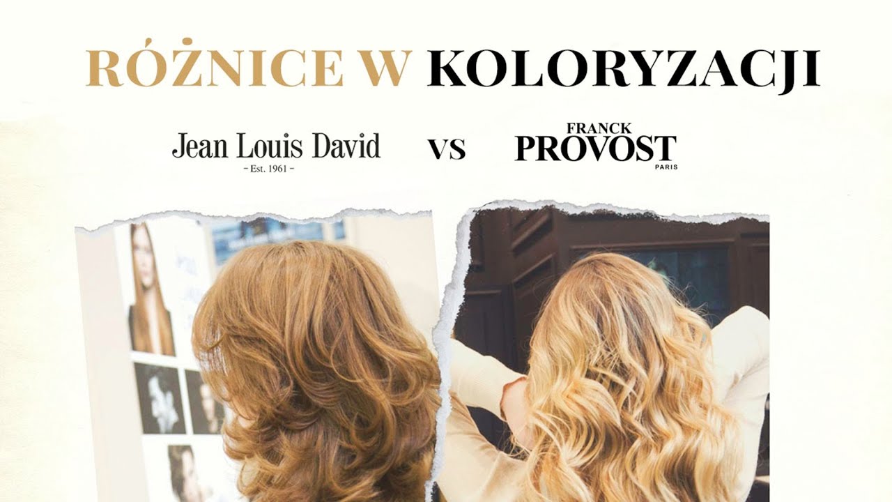 Różnice w koloryzacji - Jean Louis David VS Franck Provost