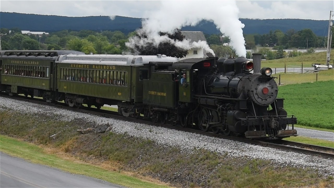 Everett Railroad 11: Steam into the Cove-September 10, 2023