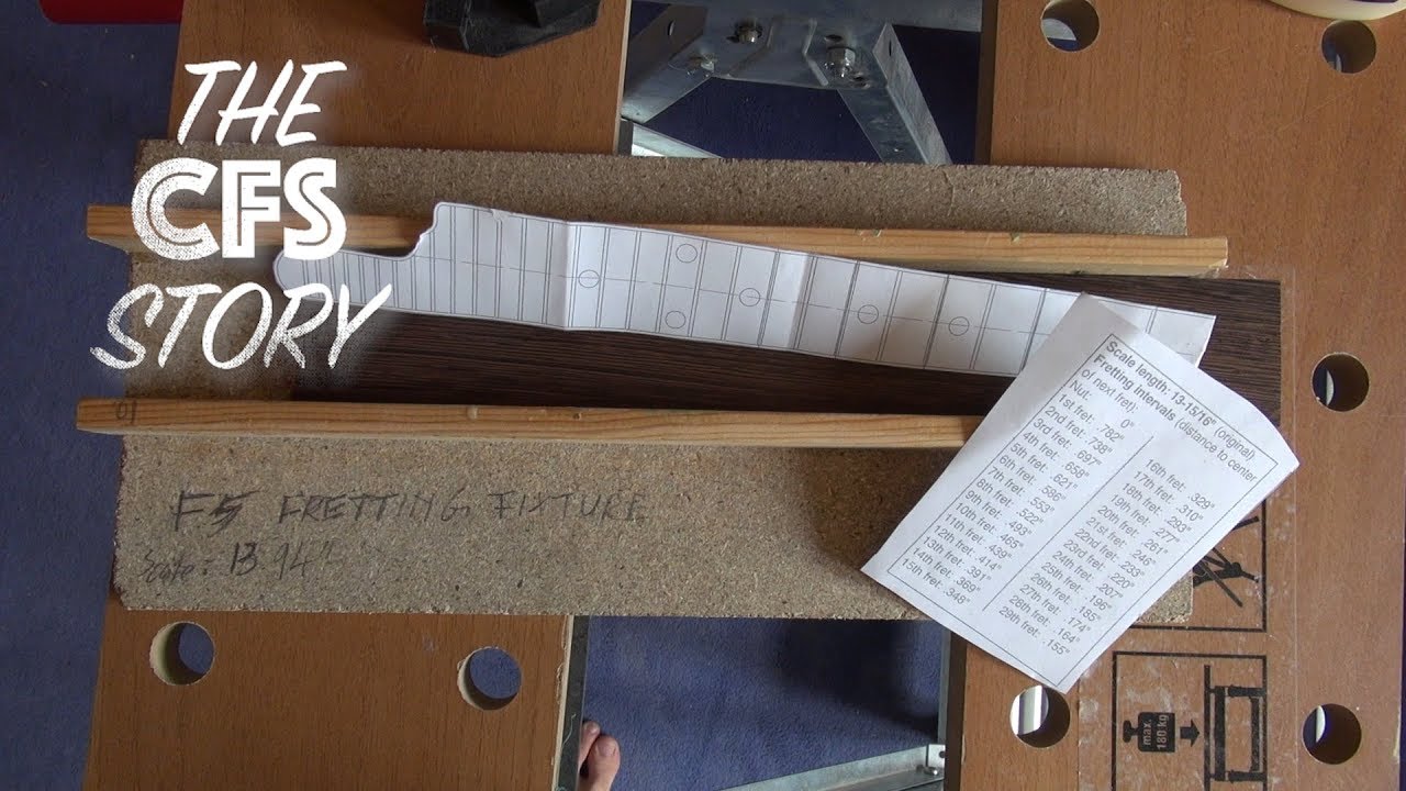 Making a Mandolin Fretboard