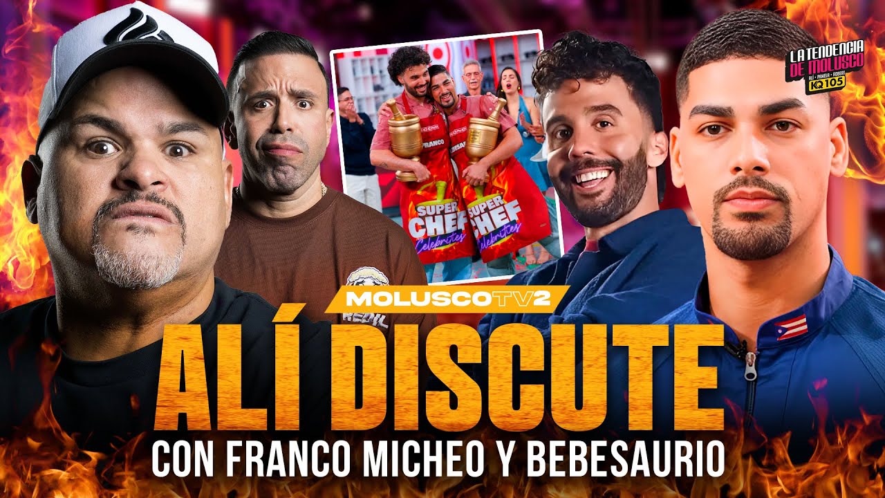 ALI discute con los Ganadores de SuperChef, Franco Micheo y Bebesauro / La Tendencia Molusco KQ105