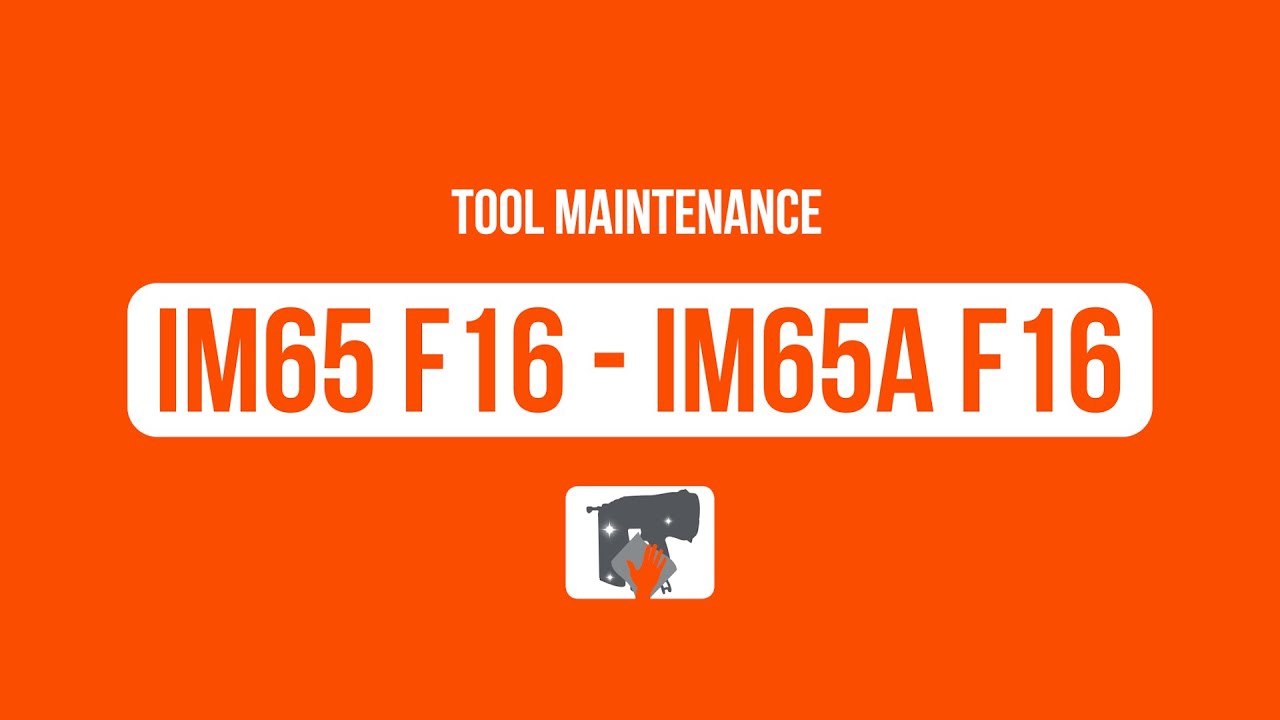 How to maintain your IM65 and IM65A tools using NEW Paslode Lubricating Grease