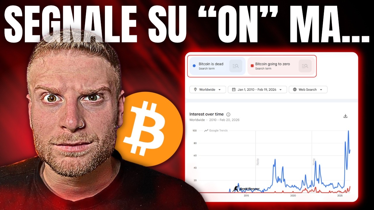 SI E' ACCESO IL SEGNALE, Ma NON FARTI FREGARE ORA! 🚨Bitcoin & Crypto NEWS