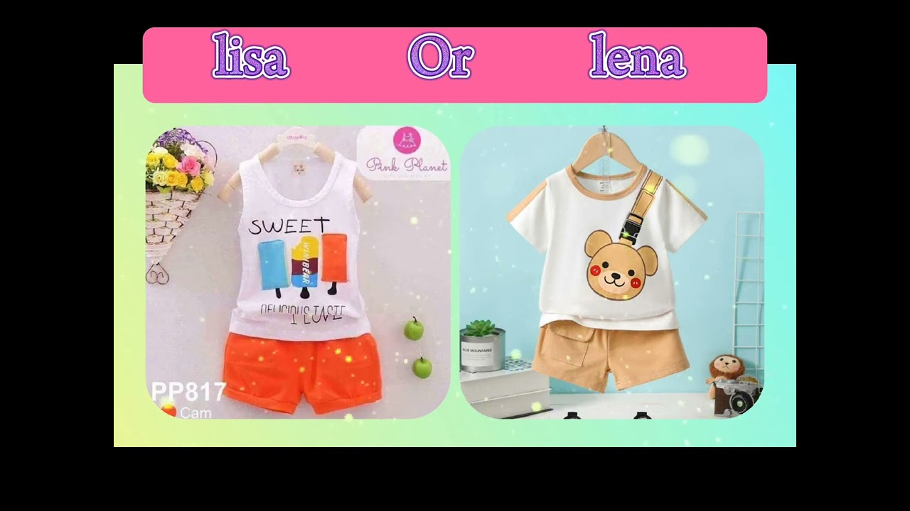 Lisa Or Lena|Summer baby fashion|baby boy fashion#fashion