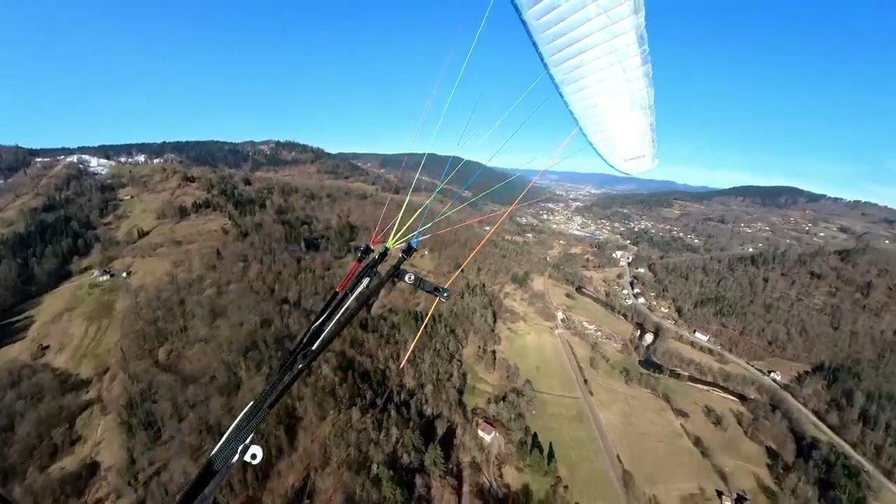 vosges parapente les graviers 02 mars 2025