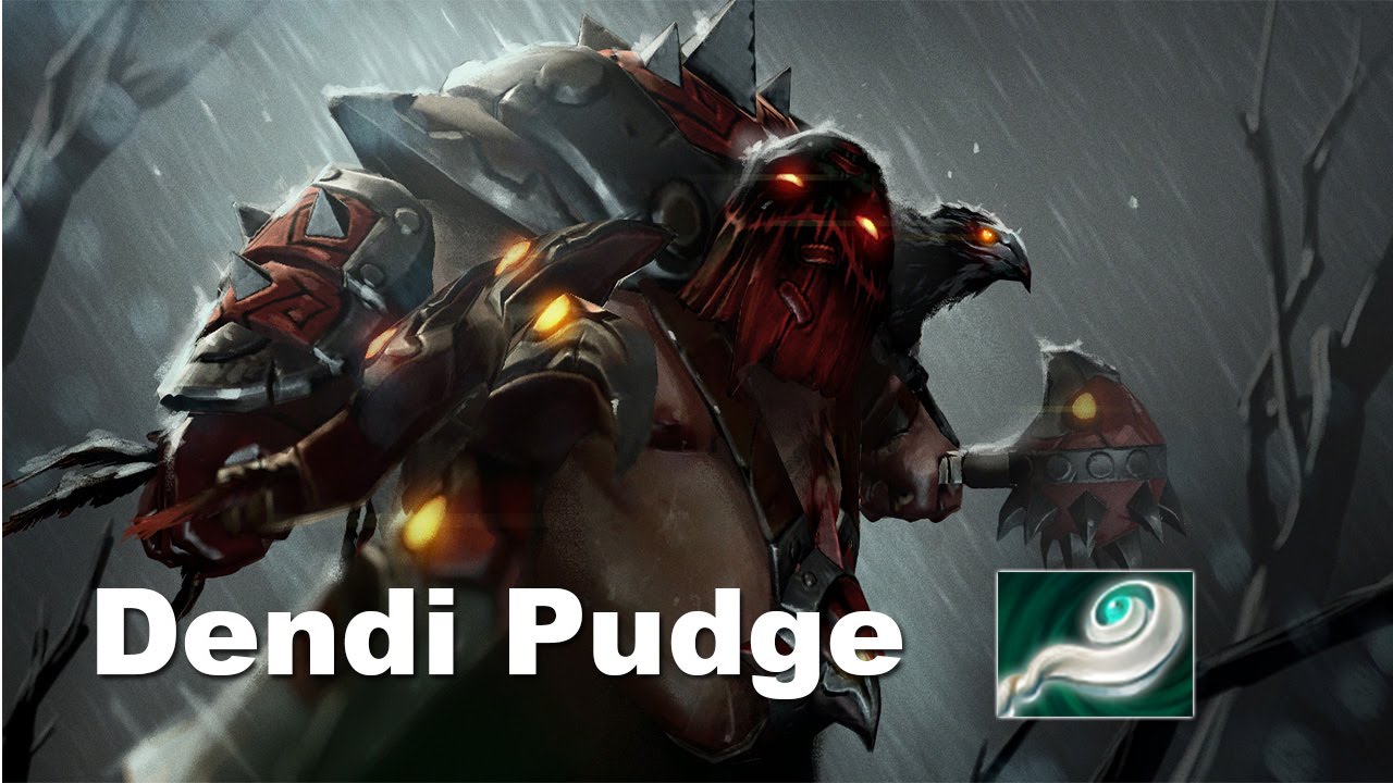 Dota 2: Dendi Pudge with Eul's Scepter Gameplay
